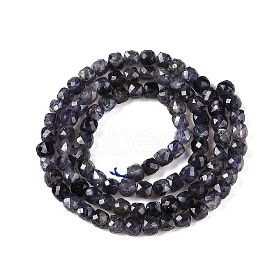 Natural Iolite Beads Strands G-N342-112A-1
