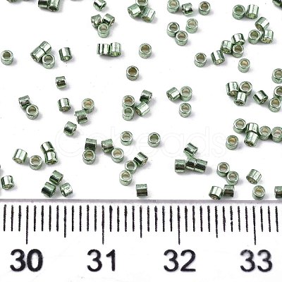 FGB 11/0 Grade A Baking Paint Glass Seed Beads SEED-S030-1208-1