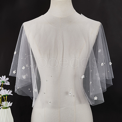 Polyester Lady Tulle Collars AJEW-WH20072-25B-1