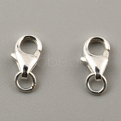 Sterling Silver Lobster Claw Clasp LS-STER-WH0008-12A-S-1