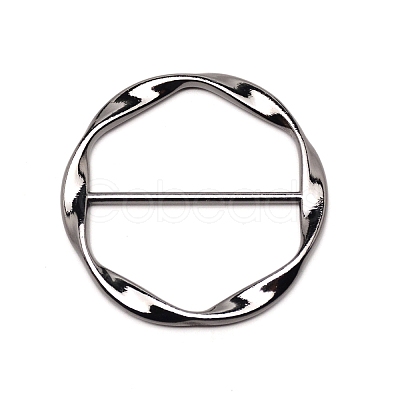 Zinc Alloy Buckles FIND-WH0091-58A-B-1
