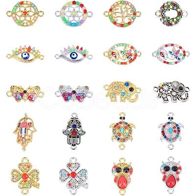 Evil Eye Alloy Links PALLOY-NB0001-46-1