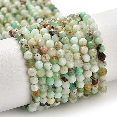 Natural Serpentine Beads Strands G-B107-A05-03-1