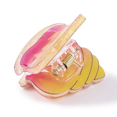 Cute Mini Conch Acrylic Claw Hair Clips PHAR-A012-05J-1