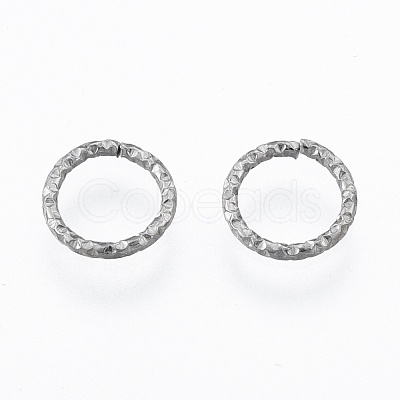 Non-Tarnish 304 Stainless Steel Open Jump Rings STAS-N092-167B-01-1