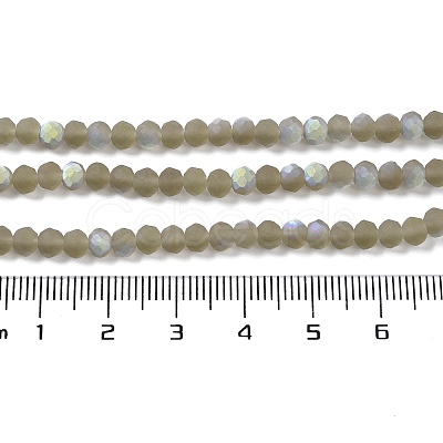 Transparent Glass Beads Strands EGLA-A034-T4mm-MB16-1