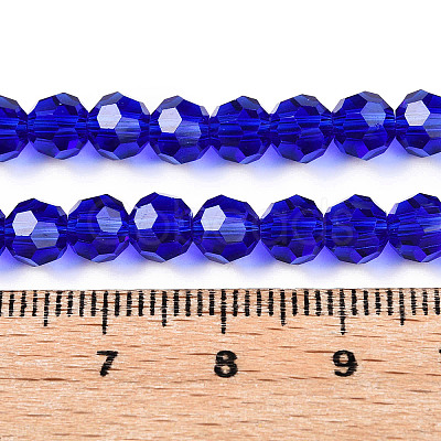 Transparent Glass Beads Strands EGLA-A035-T3mm-D06-1