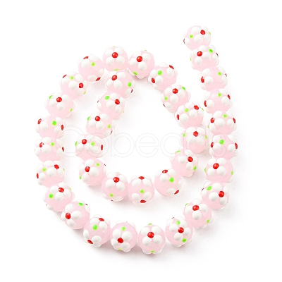 Handmade Lampwork Beads Strands LAMP-A154-05M-1