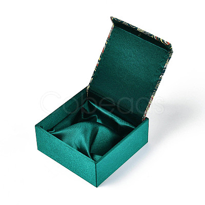 Chinese Style Wave Brocade & Satin Box PW-WG65017-03-1