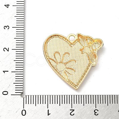 Alloy Enamel Pendants FIND-C074-28KCG-03-1