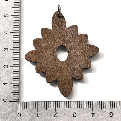 Poplar Wood Pendants FIND-B045-13-1