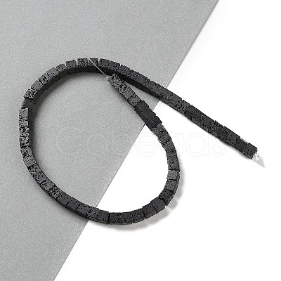 Synthetic Lava Rock Dyed Beads Strands G-H311-02B-10-1