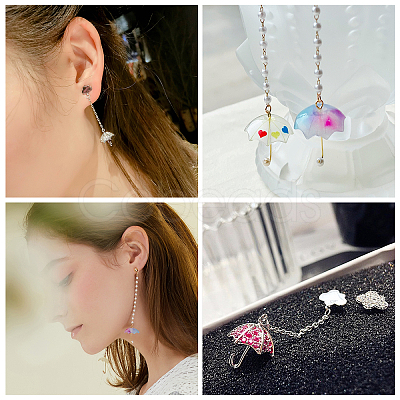 DIY Acrylic Earring Making Kits DIY-FH0001-80-1