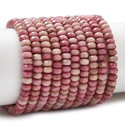 Natural Rhodonite Beads Strands X-G-G343-A01-2x4mm-1