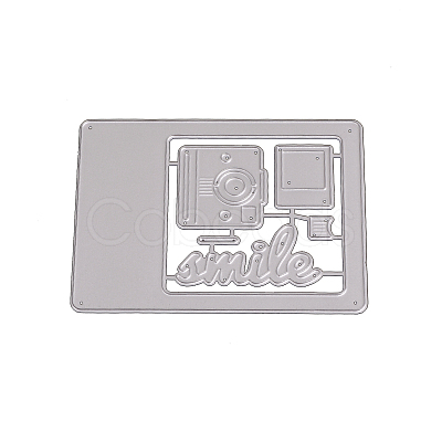 Camera with Photo Frame Carbon Steel Cutting Dies Stencils DIY-F036-51-1