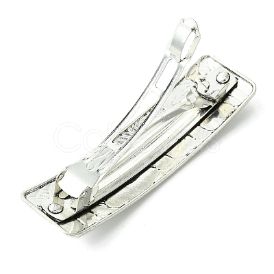 Alloy Hair Barrettes OHAR-C010-04AS-1