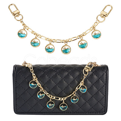 Brass Figaro Chains Bag Strap AJEW-TAC00039-1