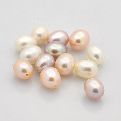 Natural Cultured Freshwater Pearl Beads PEAR-M001-M-1