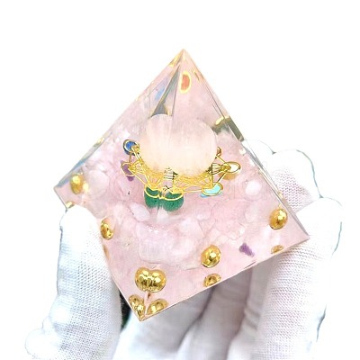 Orgonite Pyramid Resin Energy Generators PW-WG30CAA-01-1