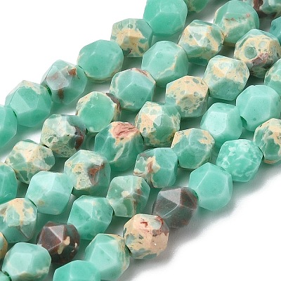 Synthetic Shoushan Stone Beads Strands G-Z119-A01-01A-1