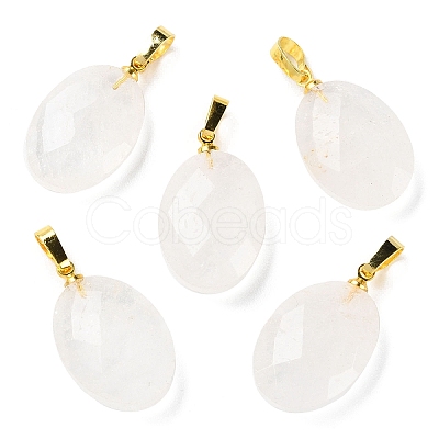 Natural Quartz Crystal Pendants G-E603-03G-05-1