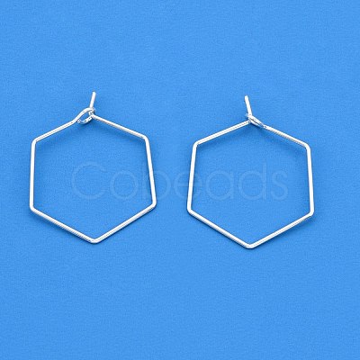 Brass Earring Hooks KK-WH20013-04S-A-1