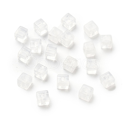 Transparent Acrylic Beads OACR-H044-04A-03-1