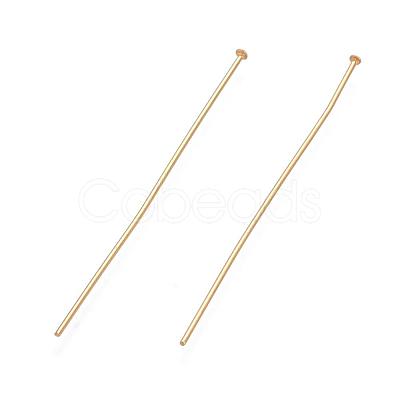 304 Stainless Steel Flat Head Pins X-STAS-L221-48G-1