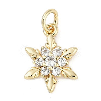 Rack Plating Brass Micro Pave Cubic Zirconia Pendants LS-KK-H509-12G-02-1