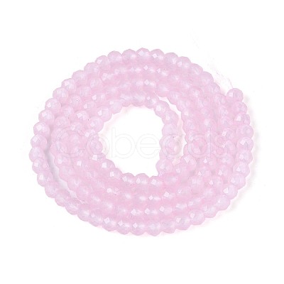 Imitation Jade Glass Beads Strands GLAA-T028-3mm-11E-1