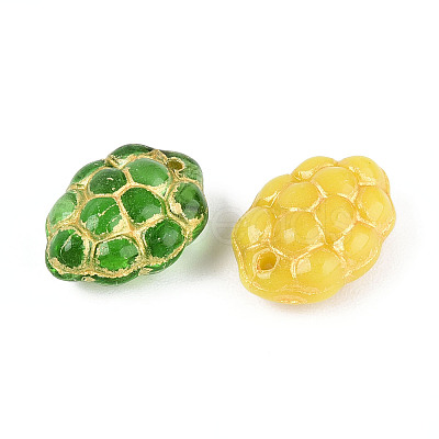 Grape Glass Beads GLAA-T025-32M-1