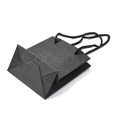 Rectangle Paper Gift Storage Bags with Rope Handles LS-ABAG-A011-01A-1