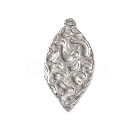 304 Stainless Steel Pendants STAS-L280-10AS-01-1