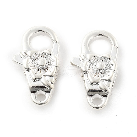Brass Lobster Claw Clasps KK-R216-18B-S-1