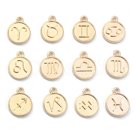 Golden Plated Alloy Pendants FIND-WH0127-31KCG-1