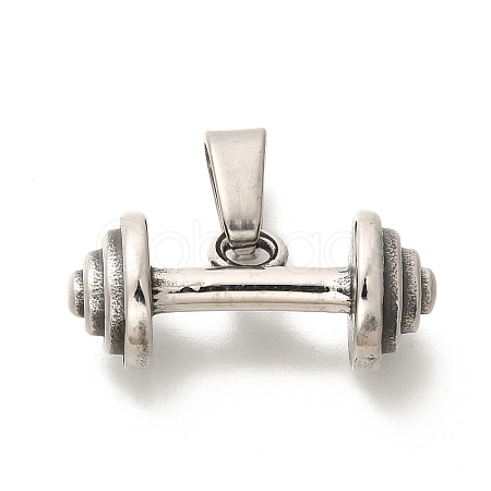304 Stainless Steel Pendants STAS-Z110-27AS-1