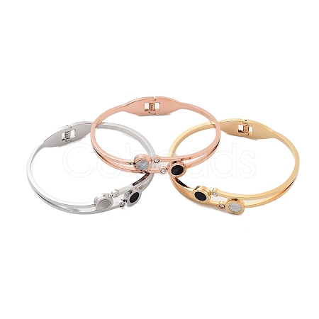 304 Stainless Steel Bangles BJEW-O184-14-1