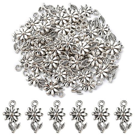 Tibetan Style Alloy Pendants TIBEP-YW0001-03AS-1