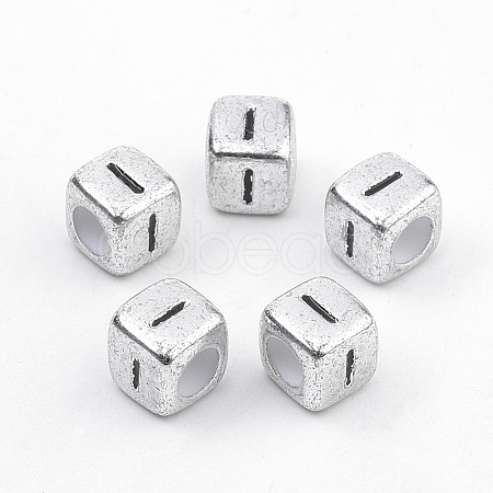 Plated Acrylic Beads PB43C9308-I-1