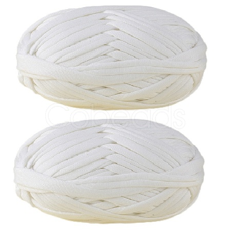 Super Bulky Polyester T-Shirt Cloth Strip Yarn OCOR-SZ0002-10B-1