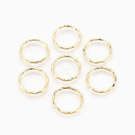 Tibetan Style Linking Rings LS-PALLOY-A017-AG-FF-1