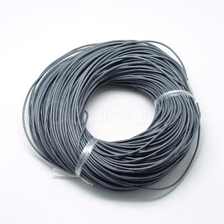 Spray Painted Cowhide Leather Cords WL-R001-1.5mm-06-1