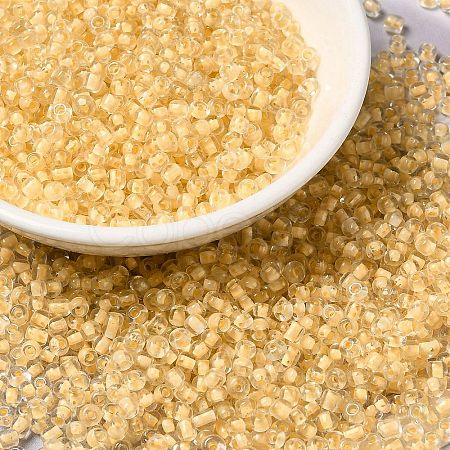 12/0 Transparent Glass Seed Beads SEED-F003-03C-14-1