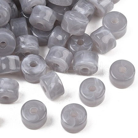 Opaque Acrylic Imitation Gemstone Beads AC-CBA3EFE-02K-1