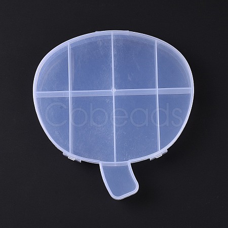 9 Grids Transparent Plastic Box CON-B009-04-1