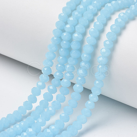 Glass Beads Strands EGLA-A034-J3mm-D04-1