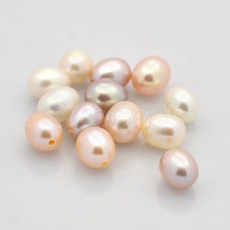 Natural Cultured Freshwater Pearl Beads PEAR-M001-M-1
