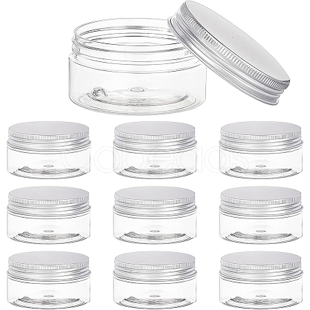 Transparent Plastic Bead Containers CON-BC0004-86-1