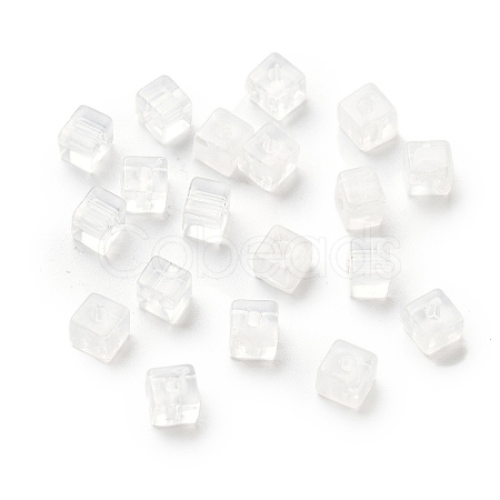 Transparent Acrylic Beads OACR-H044-04A-03-1