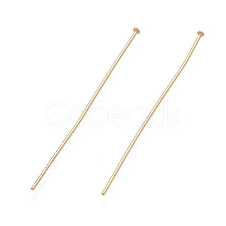 304 Stainless Steel Flat Head Pins X-STAS-L221-48G-1